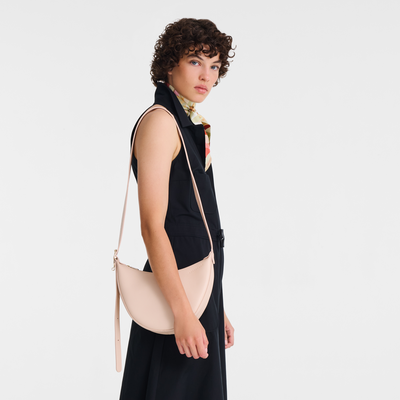 Le Foulonn&eacute; Sac bandouli&egrave;re S, Cr&egrave;me