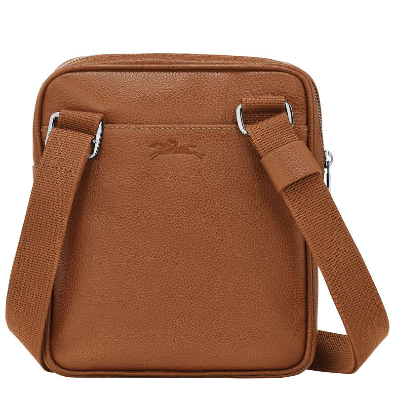 Le Foulonné XS Crossbody bag , Caramel - Leather  - View 4 of  5