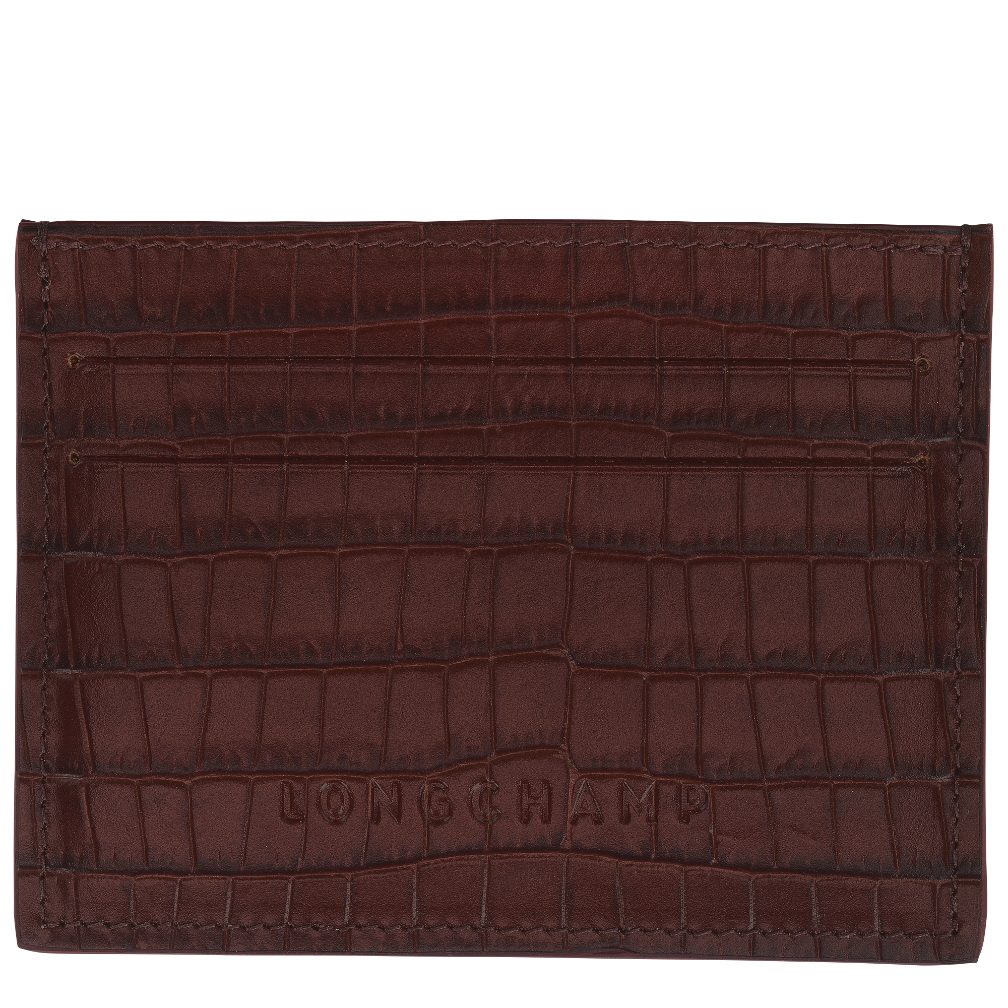 Card holder, Mocha - View 1 of
2 - zoom in Longchamp Pocket Card holder, Mocha