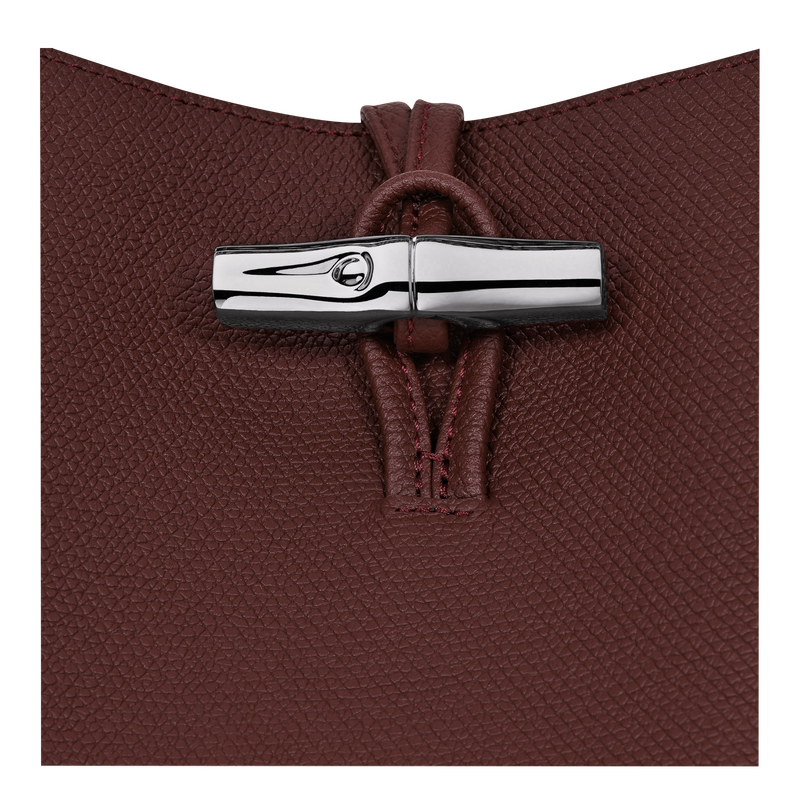 Le Roseau M Hobo bag , Burgundy - Leather  - View 5 of  5