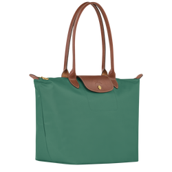 Le Pliage 原創系列 肩揹袋 L , 鼠尾草綠色 - 再生帆布