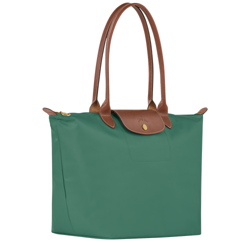 Shopper L Le Pliage Original , Recyceltes Canvas - Salbei - Ansicht 3 von 5