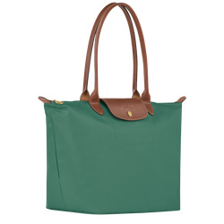 Le Pliage 原創系列 肩揹袋 L , 鼠尾草綠色 - 再生帆布