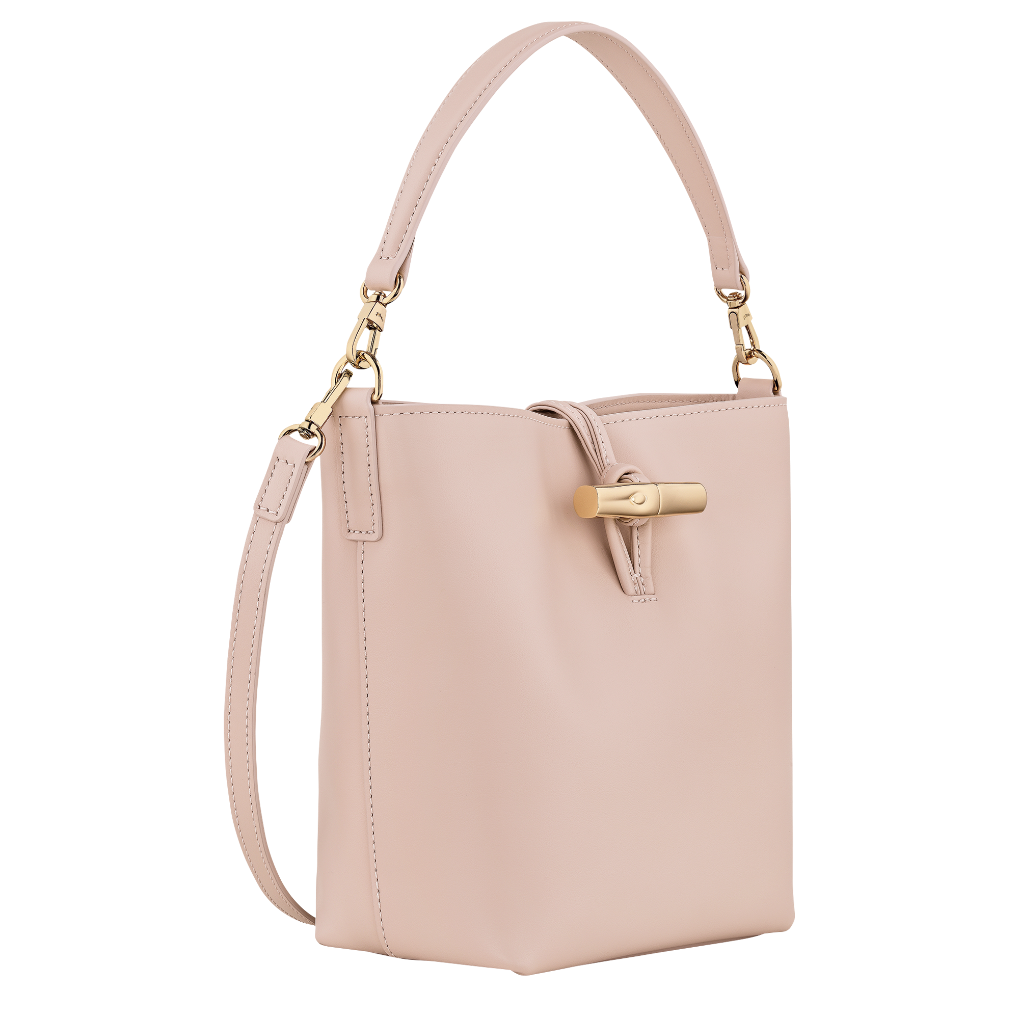 Bucket bag XS, Petal Pink - View 3 of
6 - zoom in Le Roseau Bucket bag XS, Petal Pink