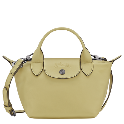 Le Pliage Xtra XS Handbag , Pistachio - Leather