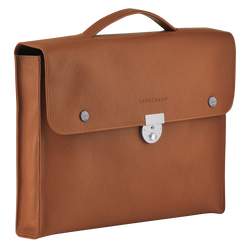Le Foulonné Briefcase S, Caramel