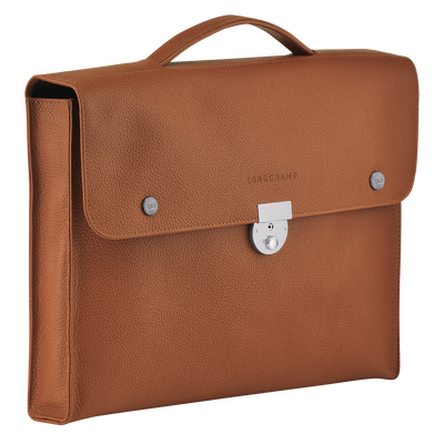 Le Foulonné Briefcase S, Caramel