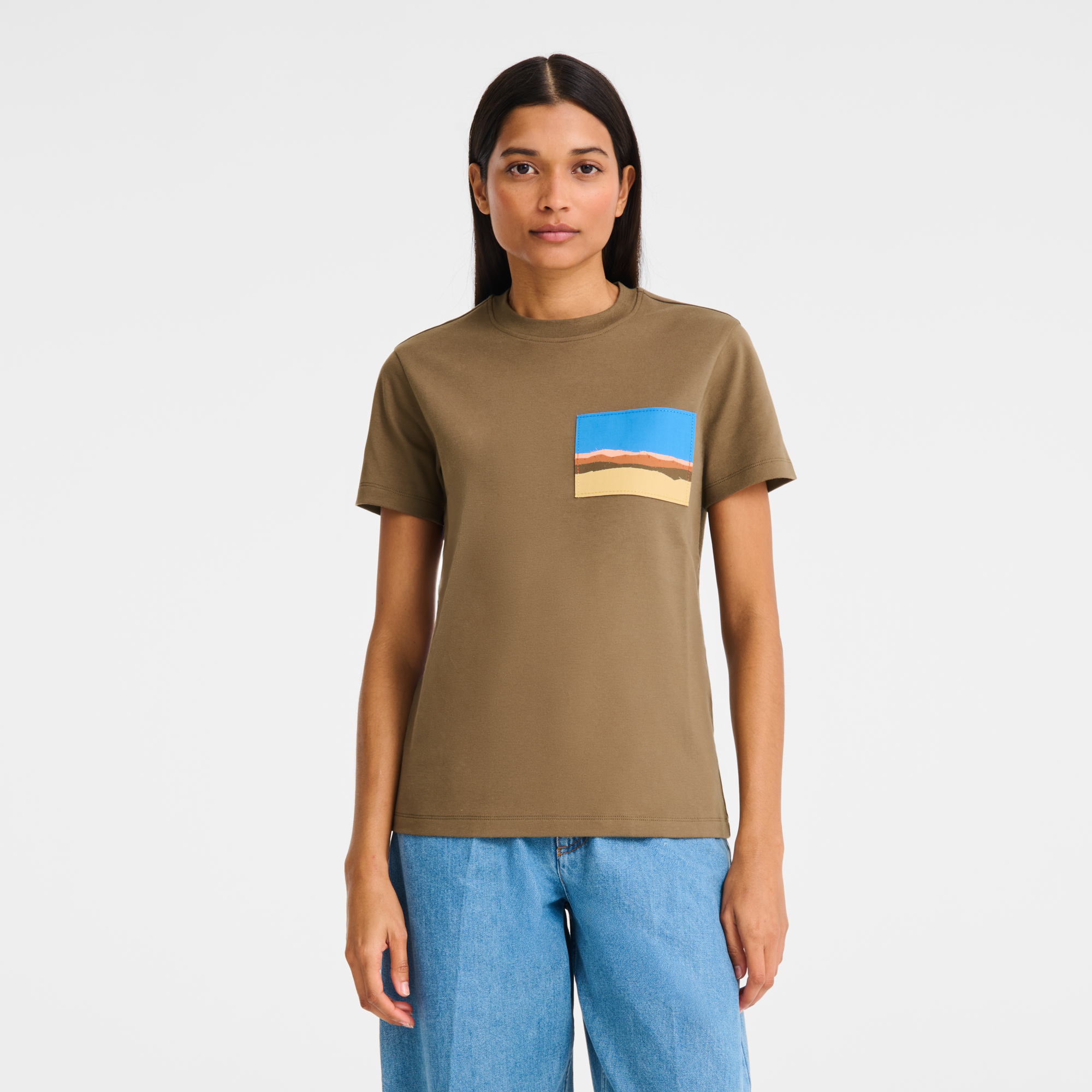 null T-shirt, Olive