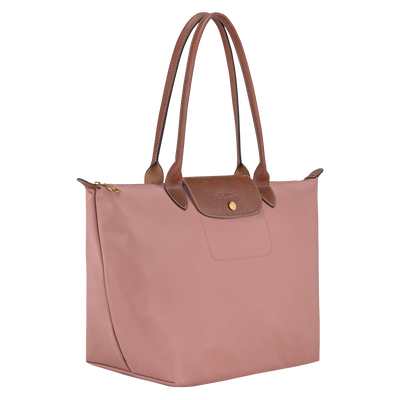 Le Pliage Original 肩揹袋 L, 粉紅茶色