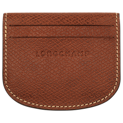 Épure Card holder , Brown - Leather