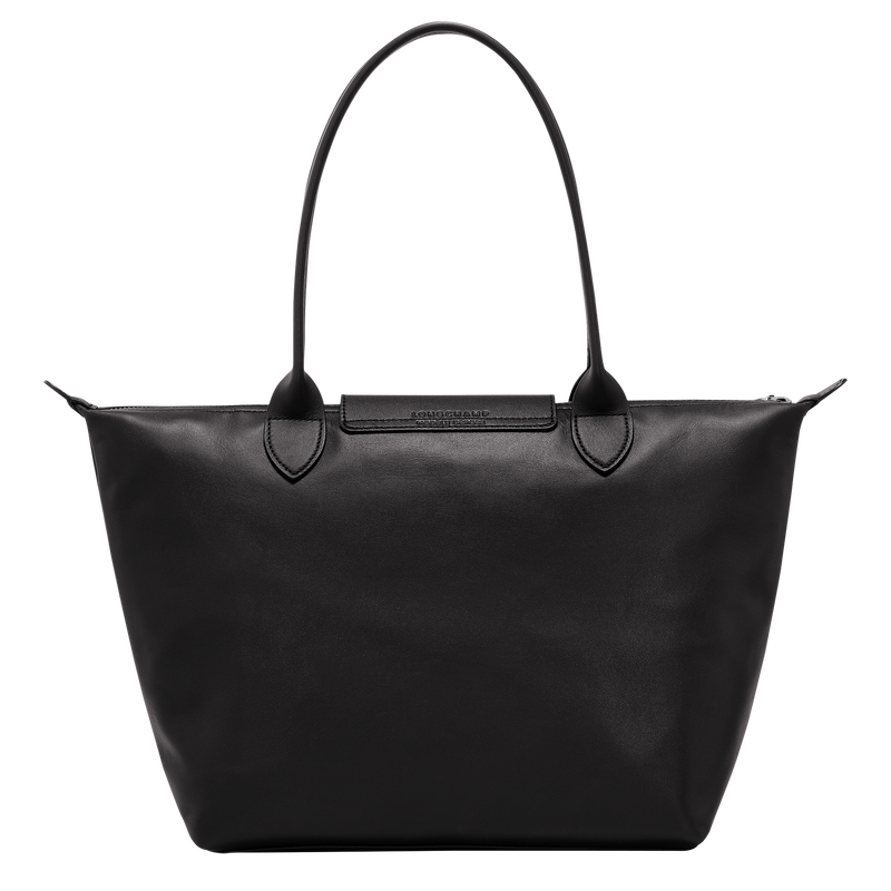 Le Pliage Xtra M Tote bag Black - Leather | Longchamp US