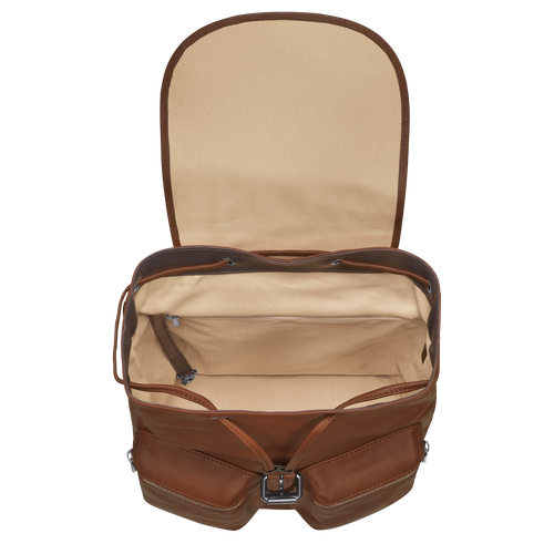 Longchamp 3D Sac à dos M, Cognac