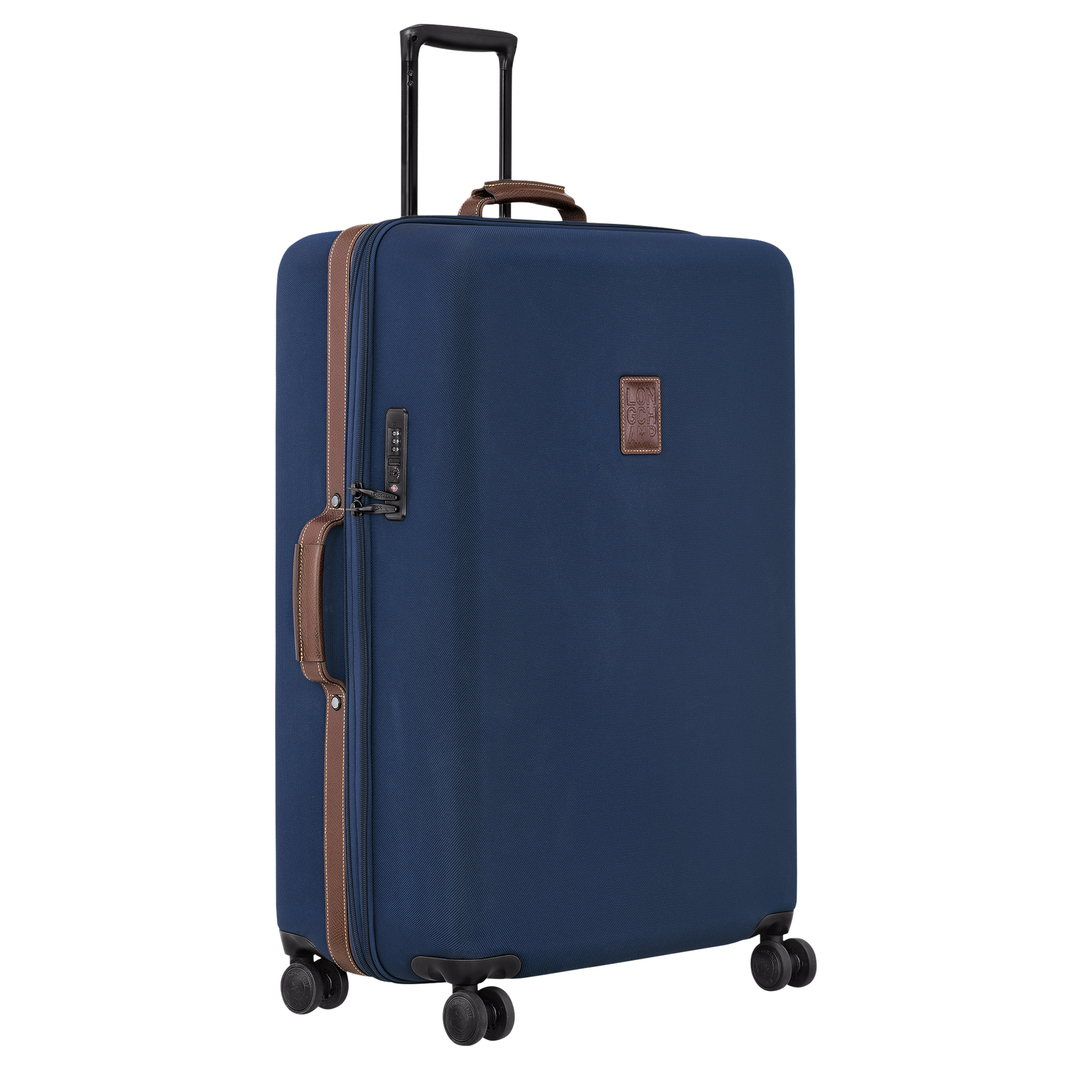 Boxford XL Suitcase Blue Canvas 24028080127 Longchamp PT