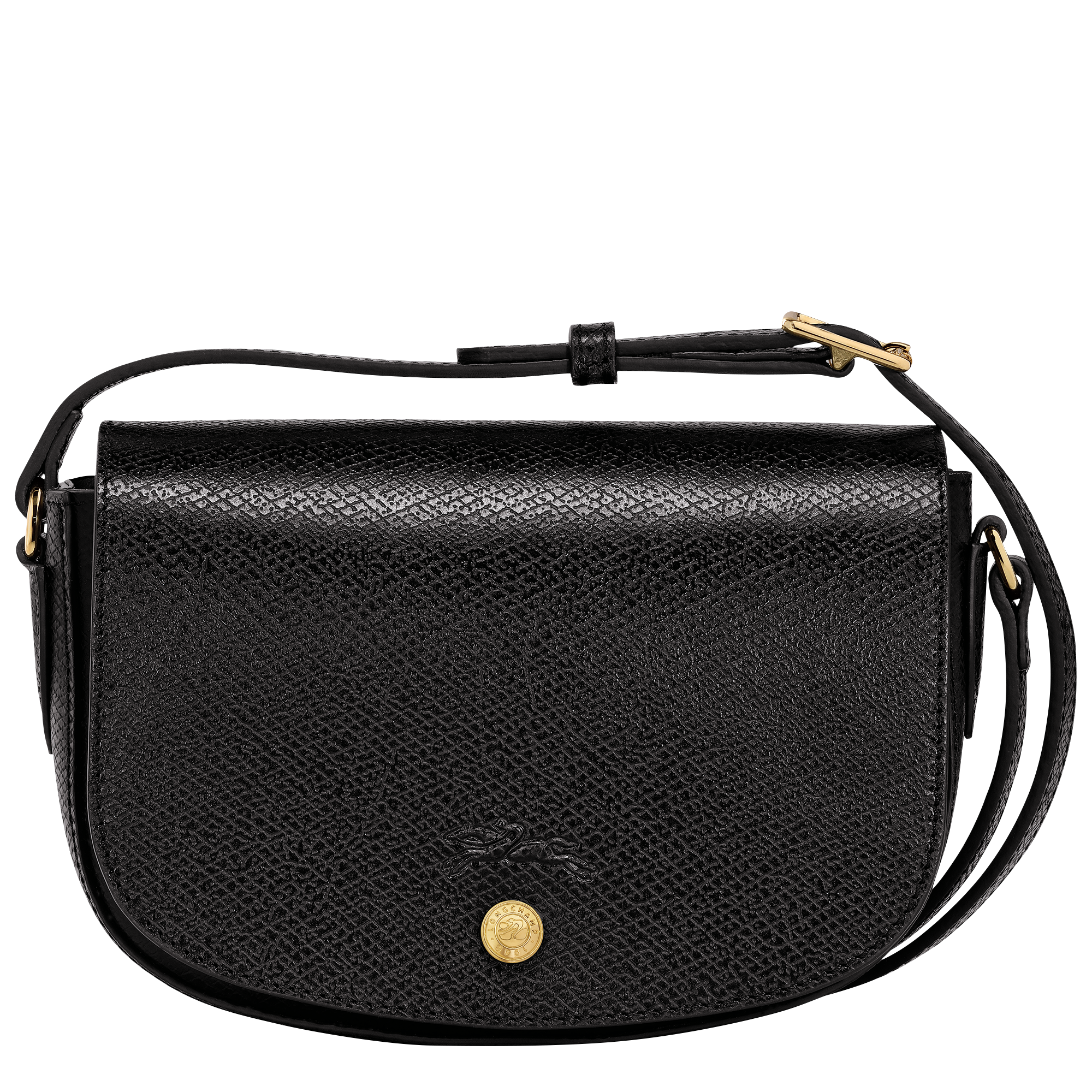 Black leather cross body bag discount