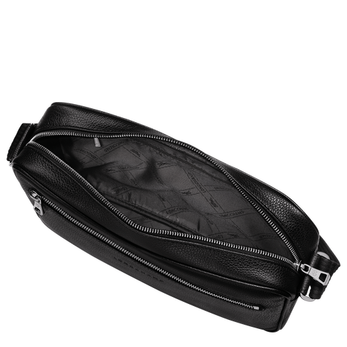 Le Foulonné M Camera bag , Black - Leather - View 5 of  5
