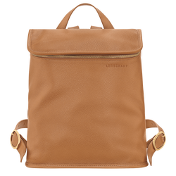 Le Foulonn&eacute; M Backpack , Pecan - Leather