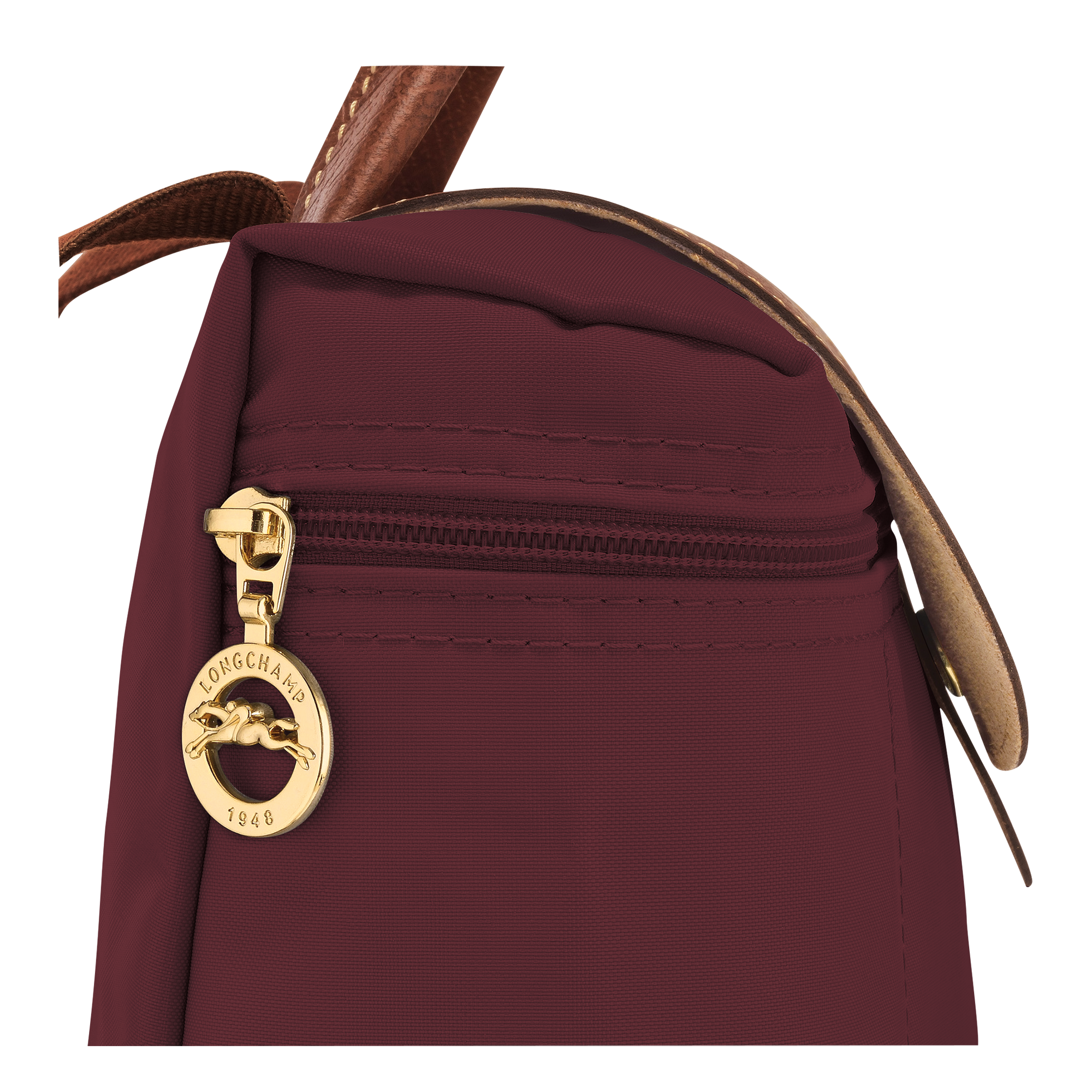 Backpack, Burgundy - View 5 of
6 - zoom in Le Pliage Original Backpack, Burgundy