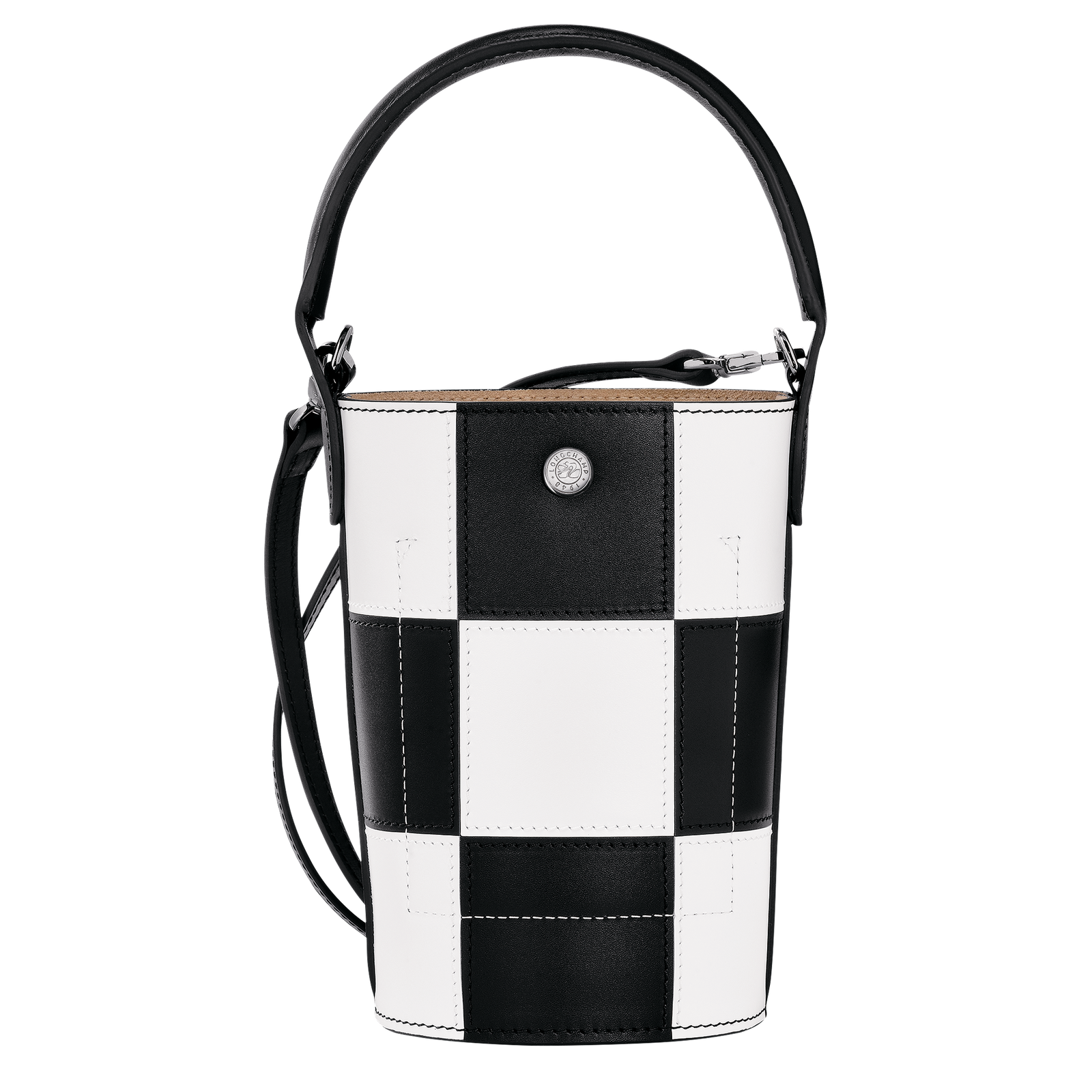 Black and white bucket clearance bag
