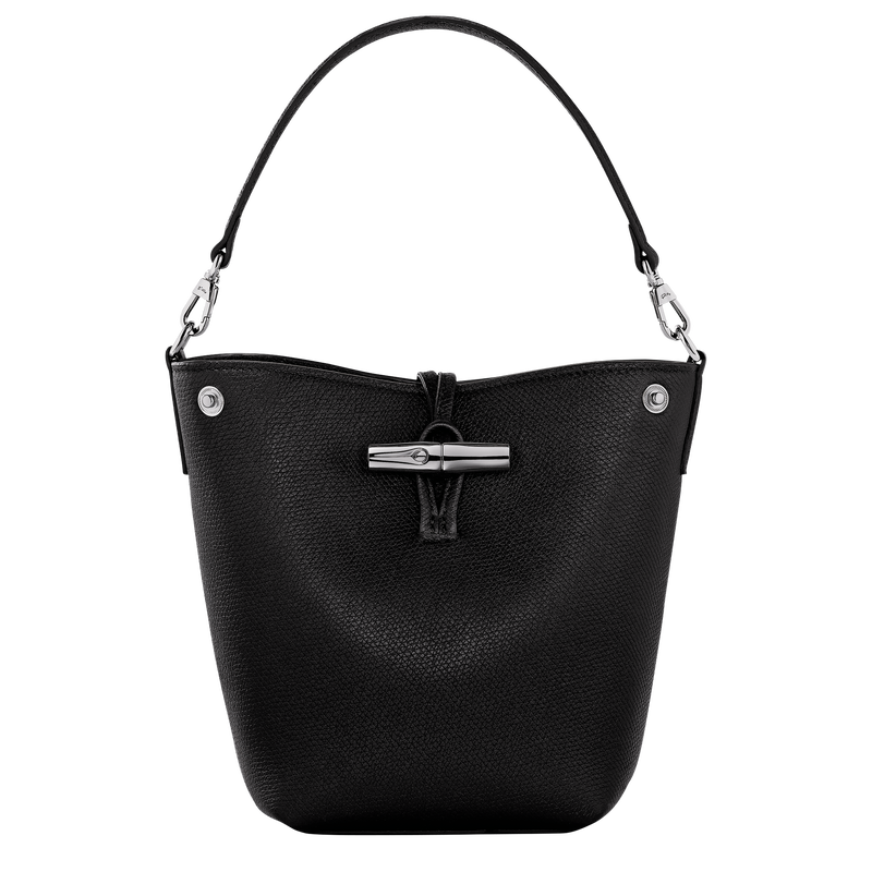 Longchamp leather bucket bag on sale