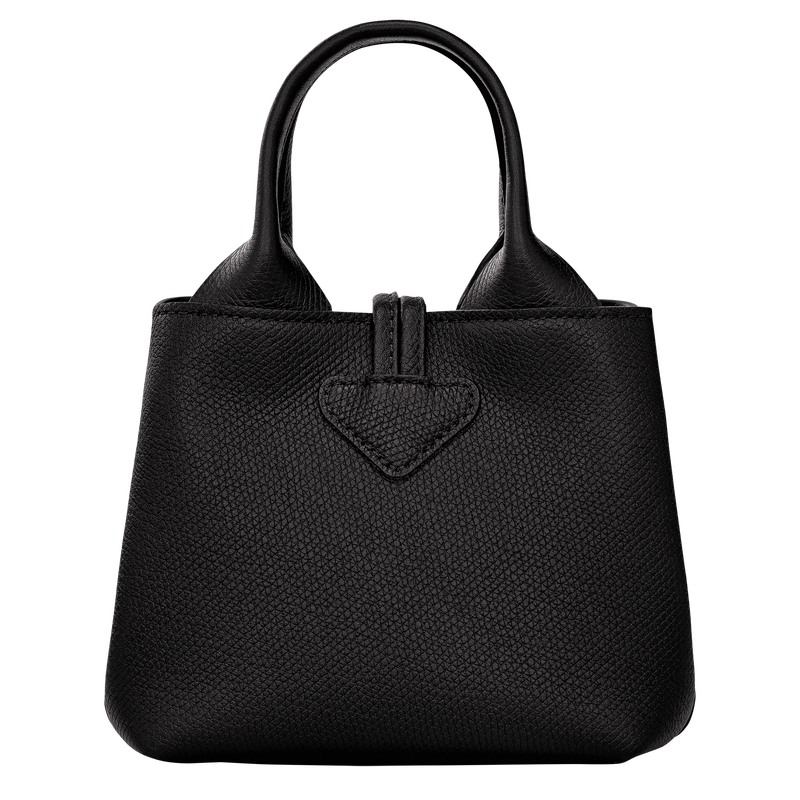 Sac &agrave; main XS Le Roseau , Cuir - Noir  - Vue 4 de 7