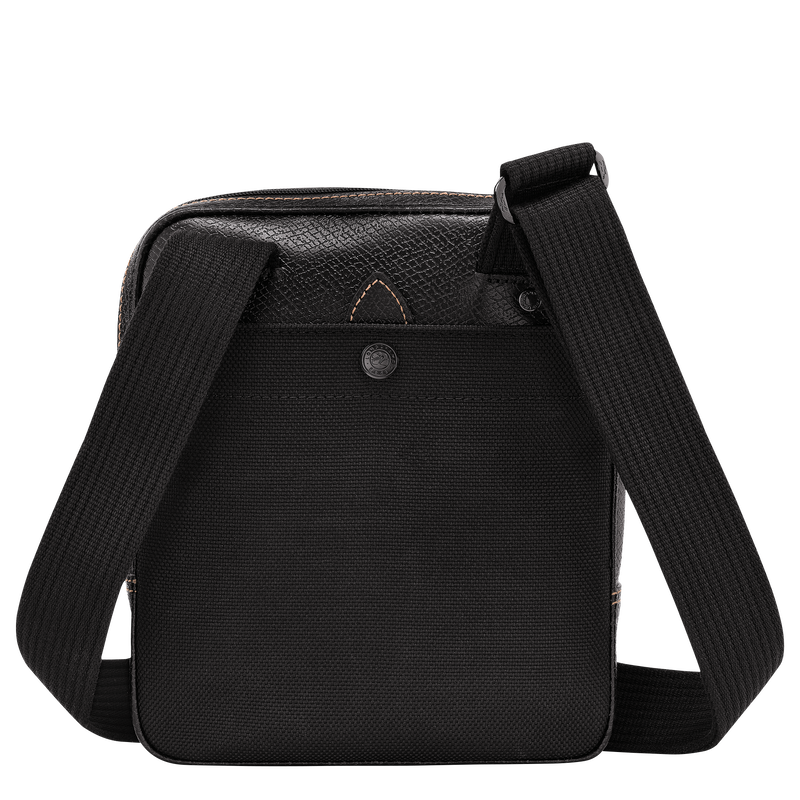Sac bandouli&egrave;re XS Boxford , Toile recycl&eacute;e - Noir  - Vue 4 de 5