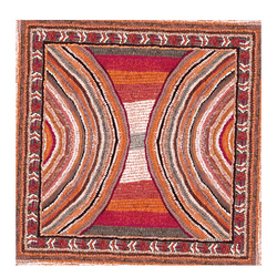 Land Art - Silk scarf Silk scarf