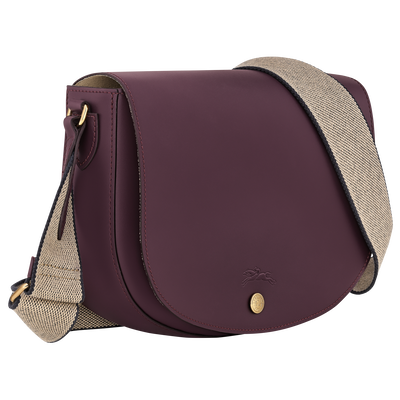Épure Sac bandoulière M, Aubergine