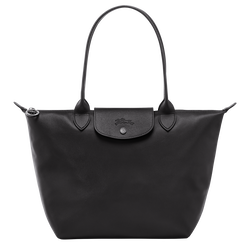 Shopper M Le Pliage Xtra , Leder - Schwarz