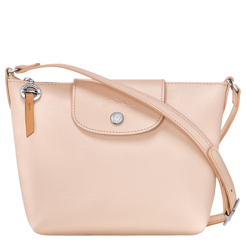 Mini Flap Crossbody - Beige Canvas