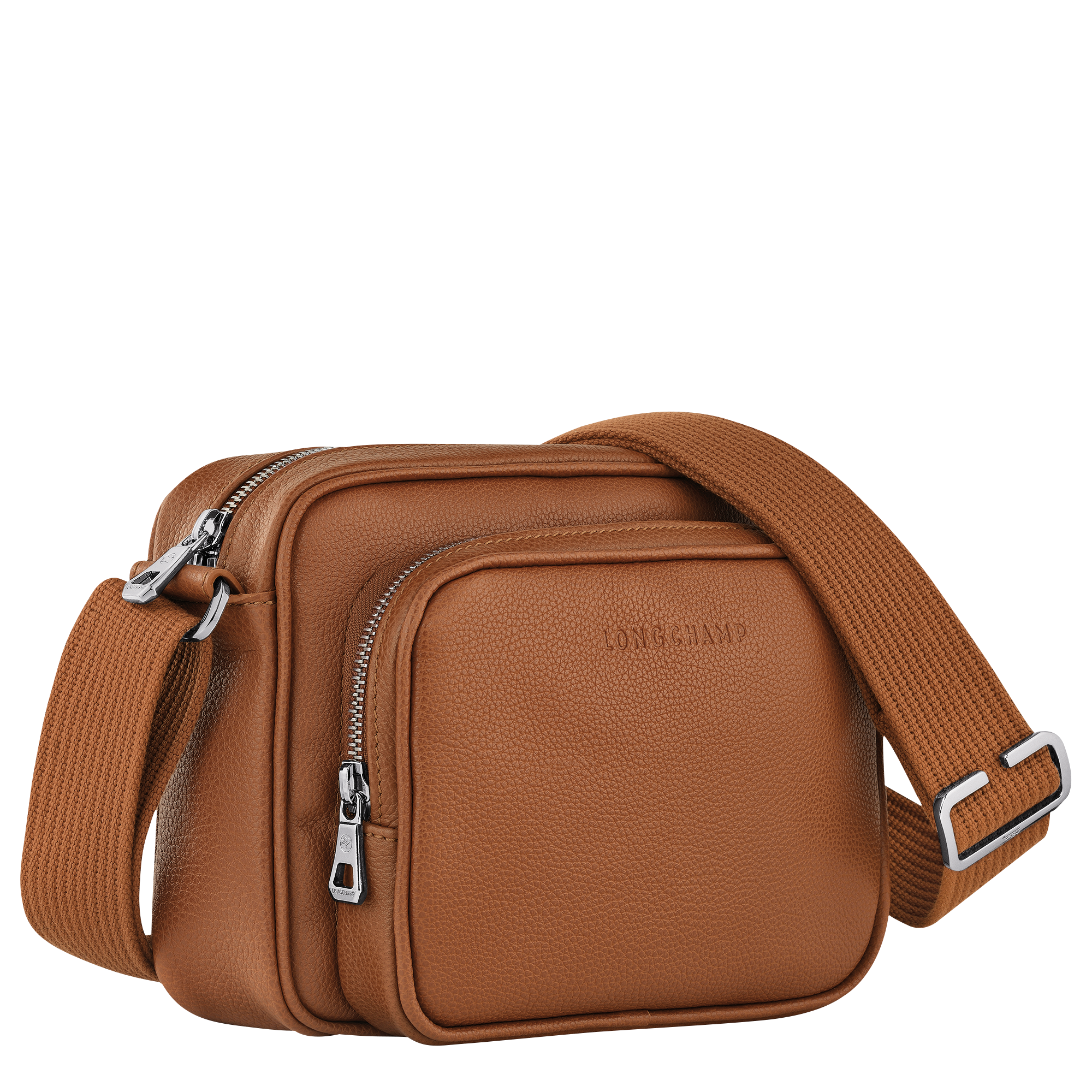 Le Foulonné Camera bag S, Caramel