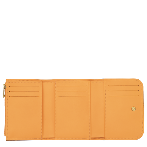 Portefeuille Box-Trot , Cuir - Abricot - Vue 2 de 2