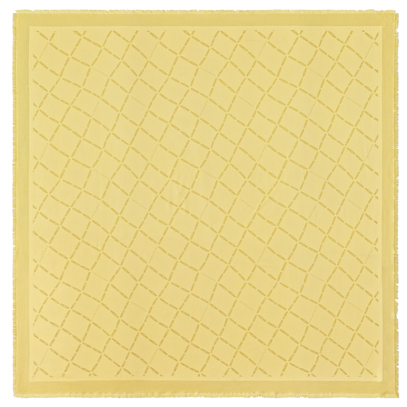 Le Roseau Shawl , Yellow Chick - Silk Blend   - View 1 of 3