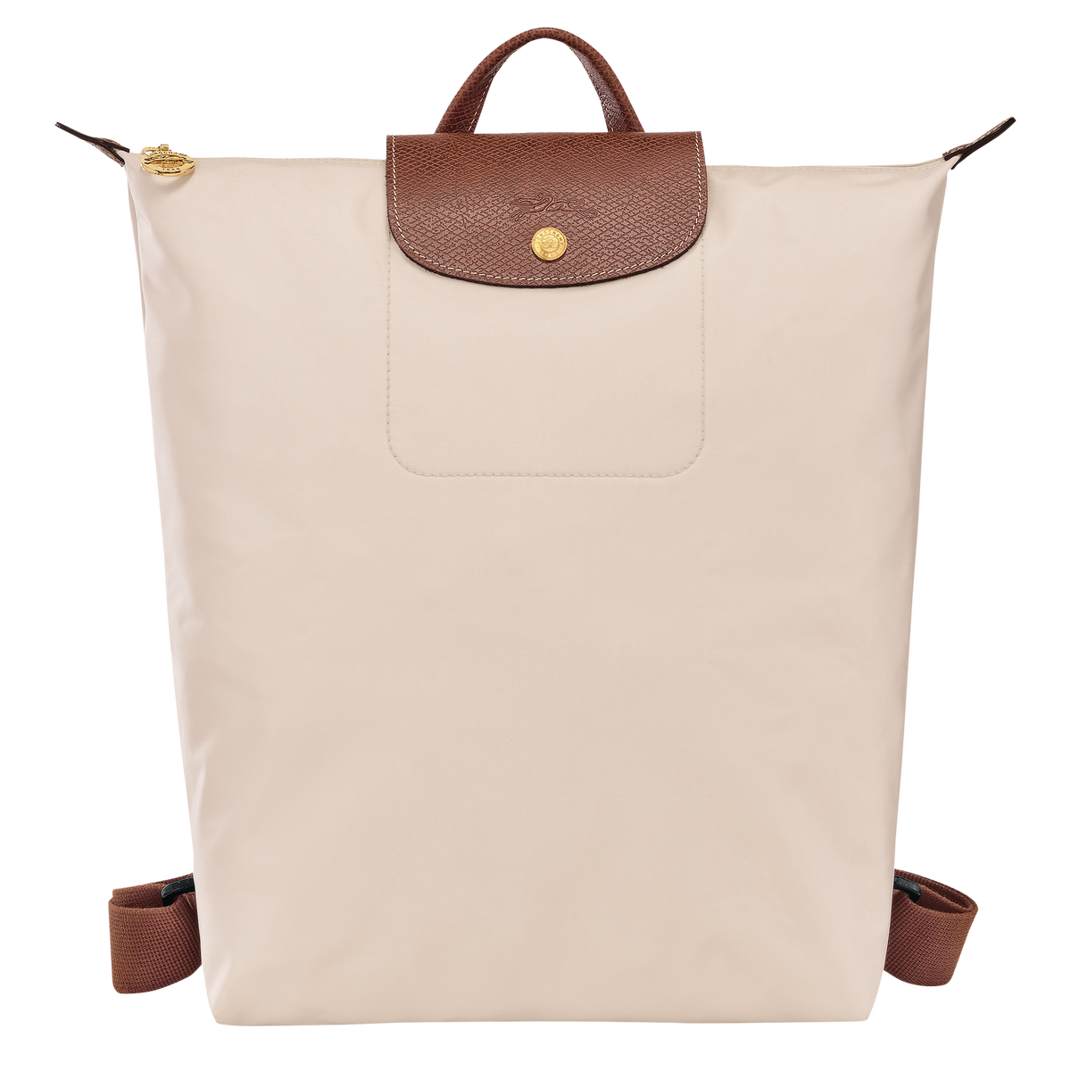 Le Pliage Original 後背包 M 紙張白 - 帆布 | Longchamp TW