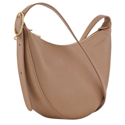 Le Foulonné S Crossbody bag , Biscuit - Leather