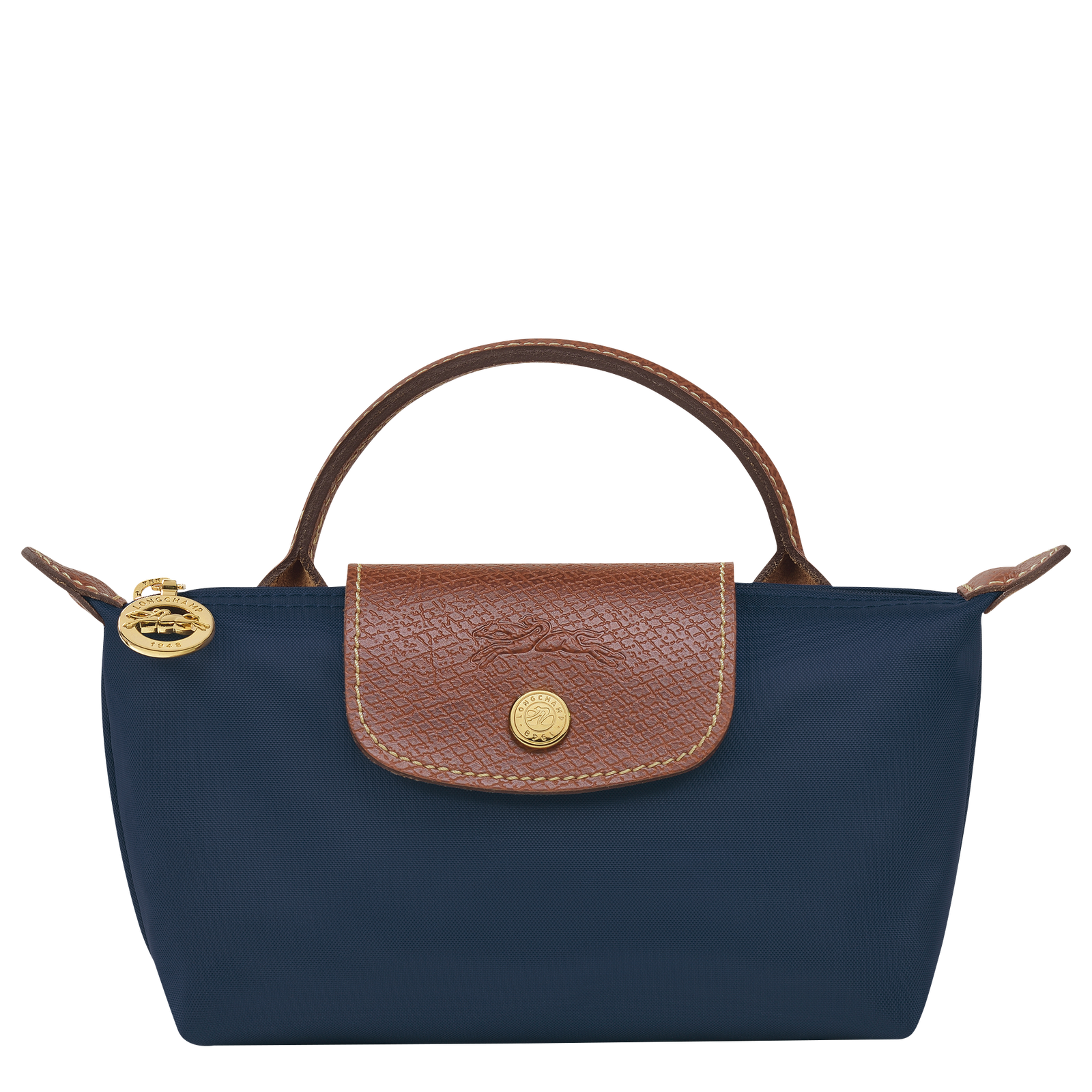 Le Pliage Original Pouch with handle, Navy