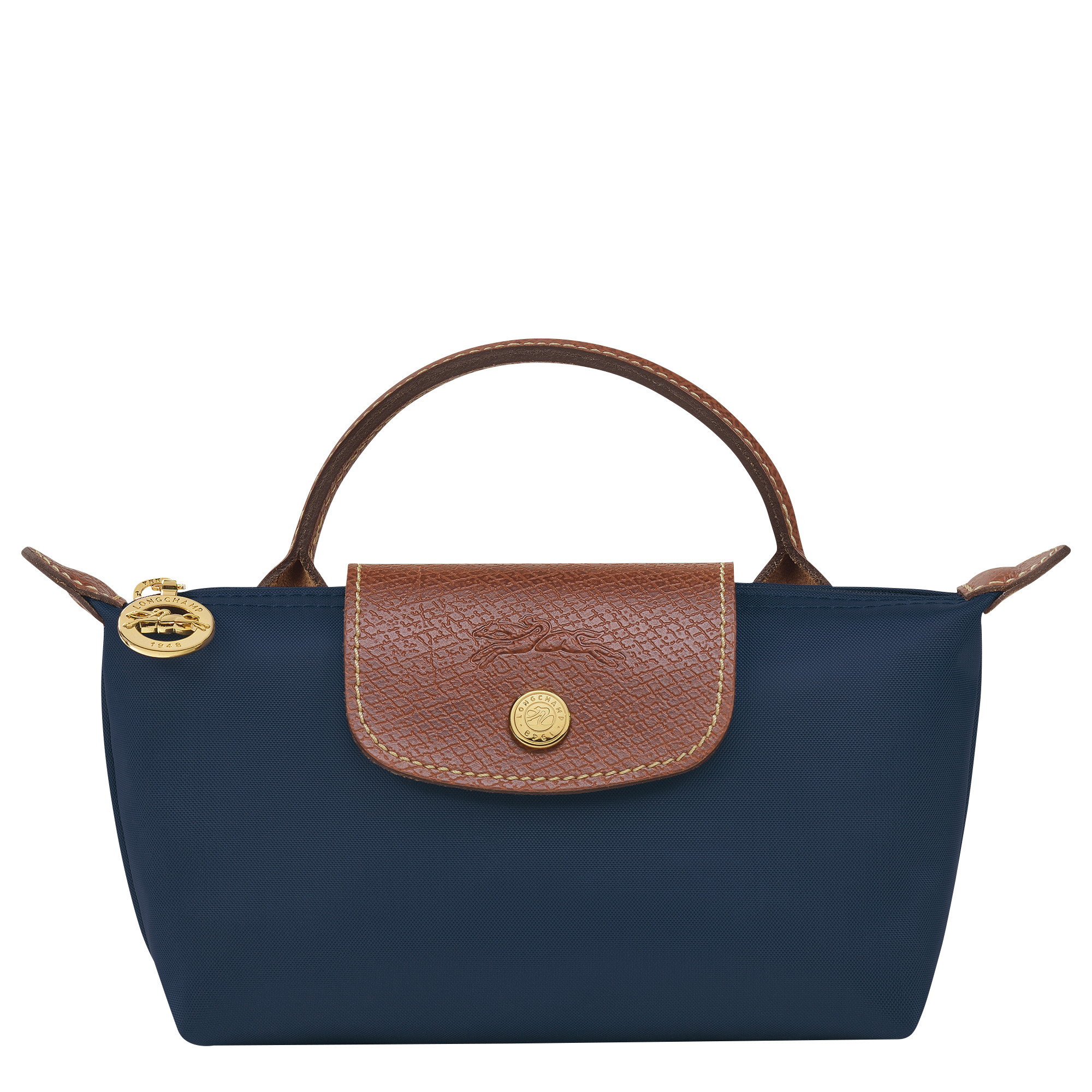 Le Pliage Original Tasje met handvat, Marineblauw