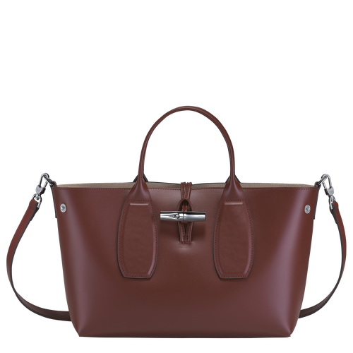Top handle bag M Roseau Mahogany (10058HSC204) | Longchamp GB