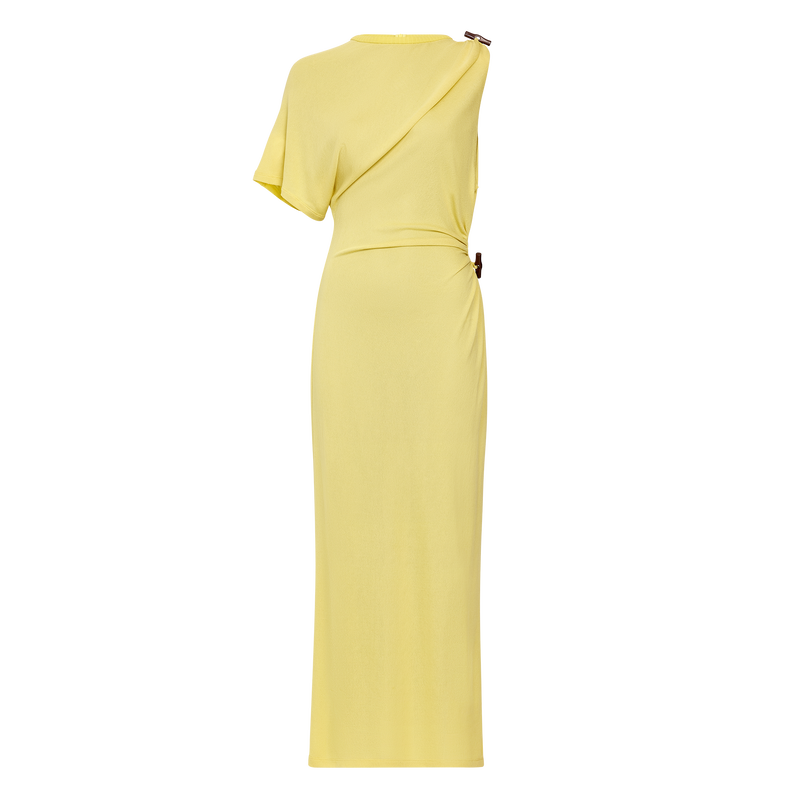 Dress , Lime - Crepe jersey  - View 1 of  5