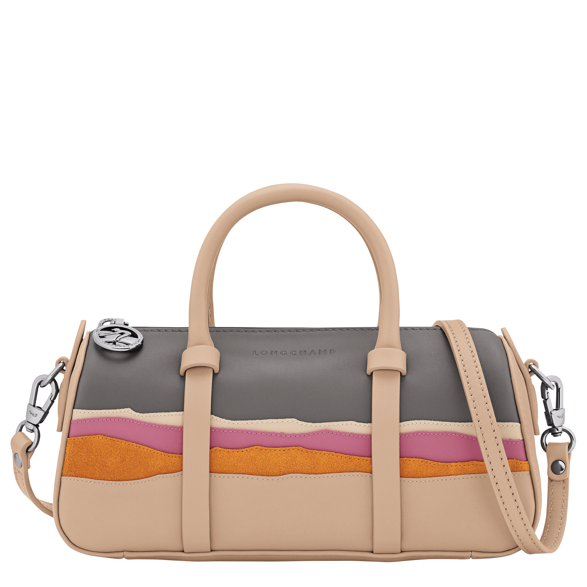 Caroline H&eacute;lain x Longchamp Handbag S, Beige