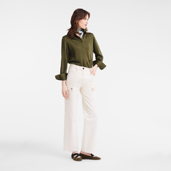 Herfst/Wintercollectie 2023 Broek , Ecru - Ander