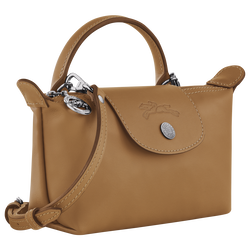 Le Pliage Xtra XS Pouch , Tobacco - Leather