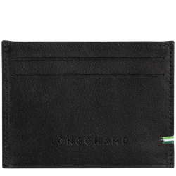 Karten-Etui Longchamp sur Seine , Leder - Schwarz