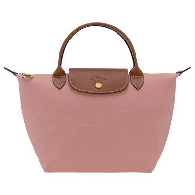 Le Pliage Original 手提包 S , 粉紅茶色 - 再生帆布