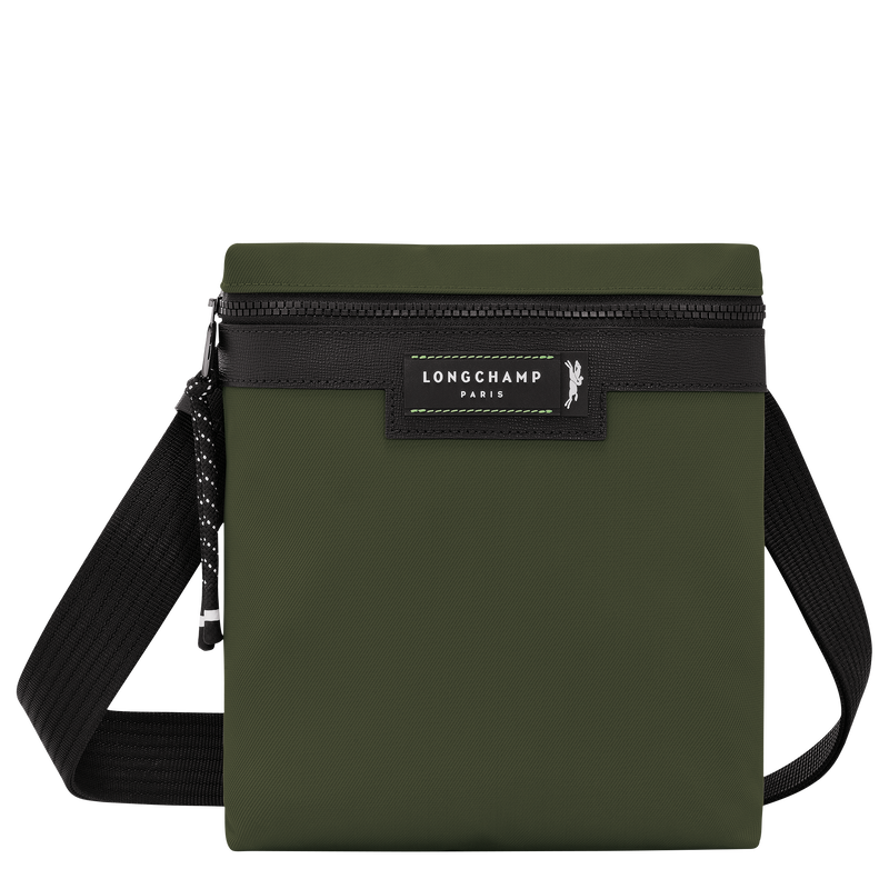 Le Pliage Energy S Crossbody bag Khaki Recycled canvas Longchamp US