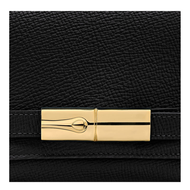 Sac bandouli&egrave;re S Le Smart , Cuir - Noir  - Vue 5 de 5