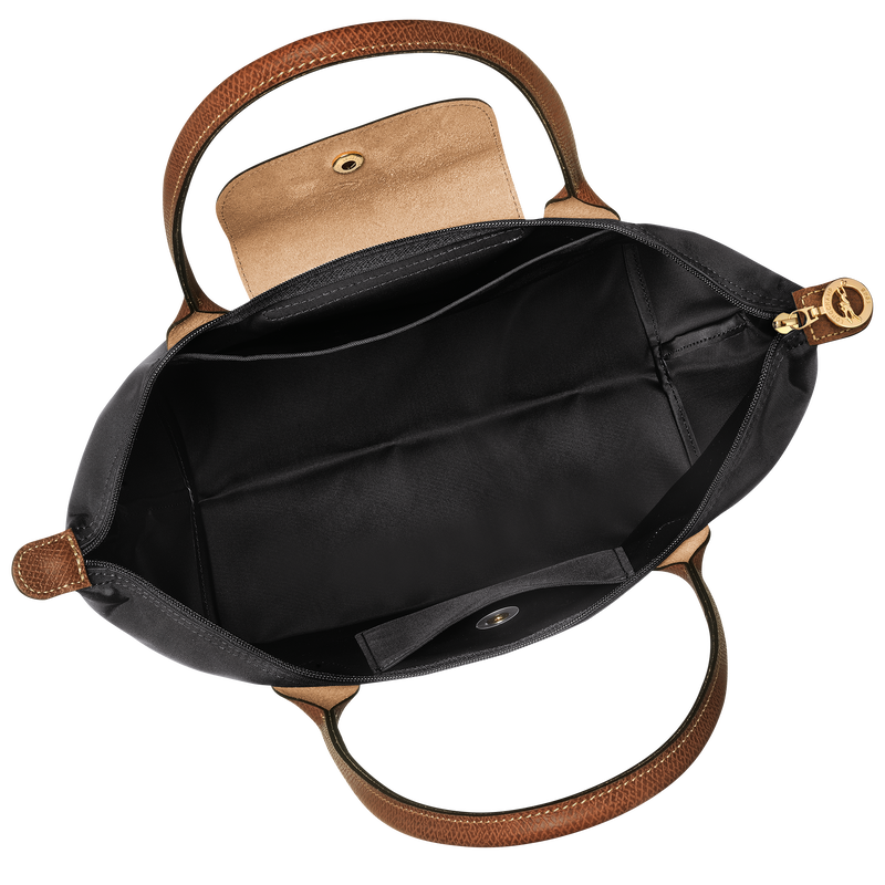 Le Pliage Original Bolso de hombro M , Lona reciclada - Negro  - Vista 5 de 6