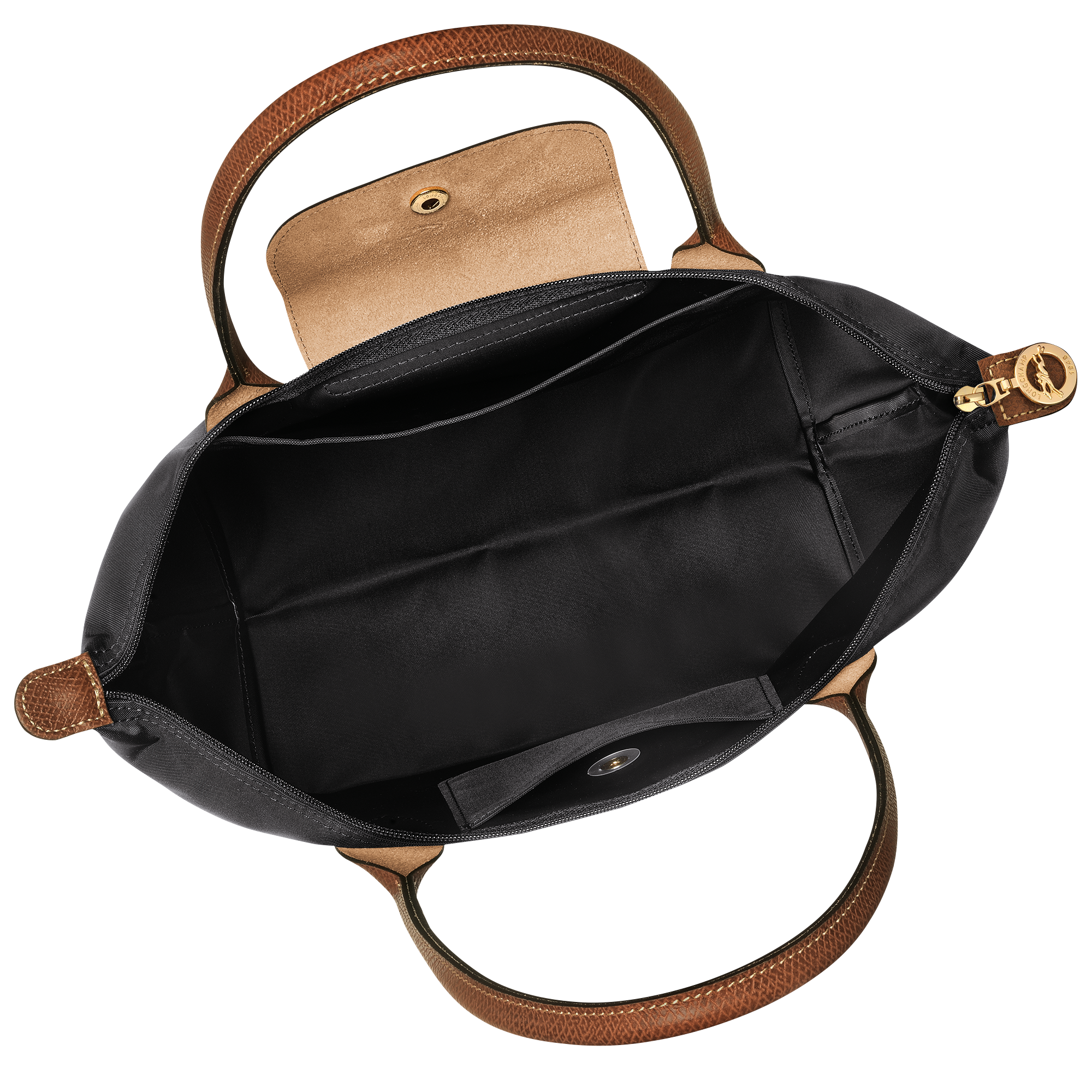 Le Pliage Original Bolso de hombro M, Negro