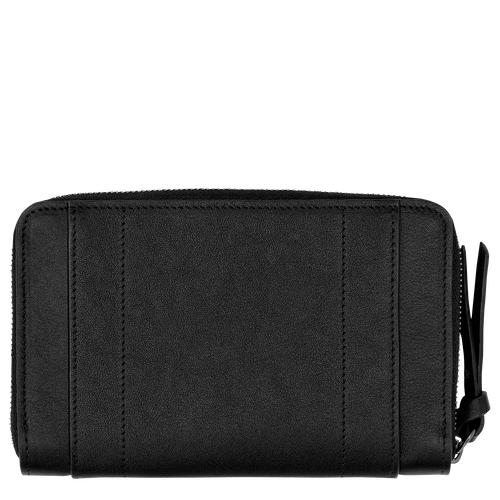 Longchamp 3D 錢包 , 黑色 - 皮革 - 查看 2 4