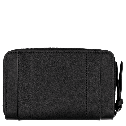 Longchamp 3D 錢包 , 黑色 - 皮革 - 查看 2 4