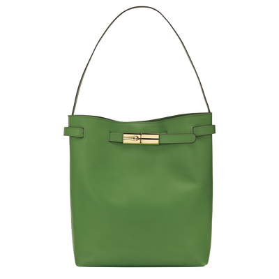 Le Smart L Shoulder bag , Matcha - Leather